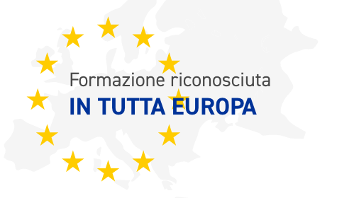 Formazione riconosciuta in tutta Europa